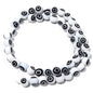Lampwork Millefiori Evil Eye Glass Beads 4mm Antique Style 90pcs 14
