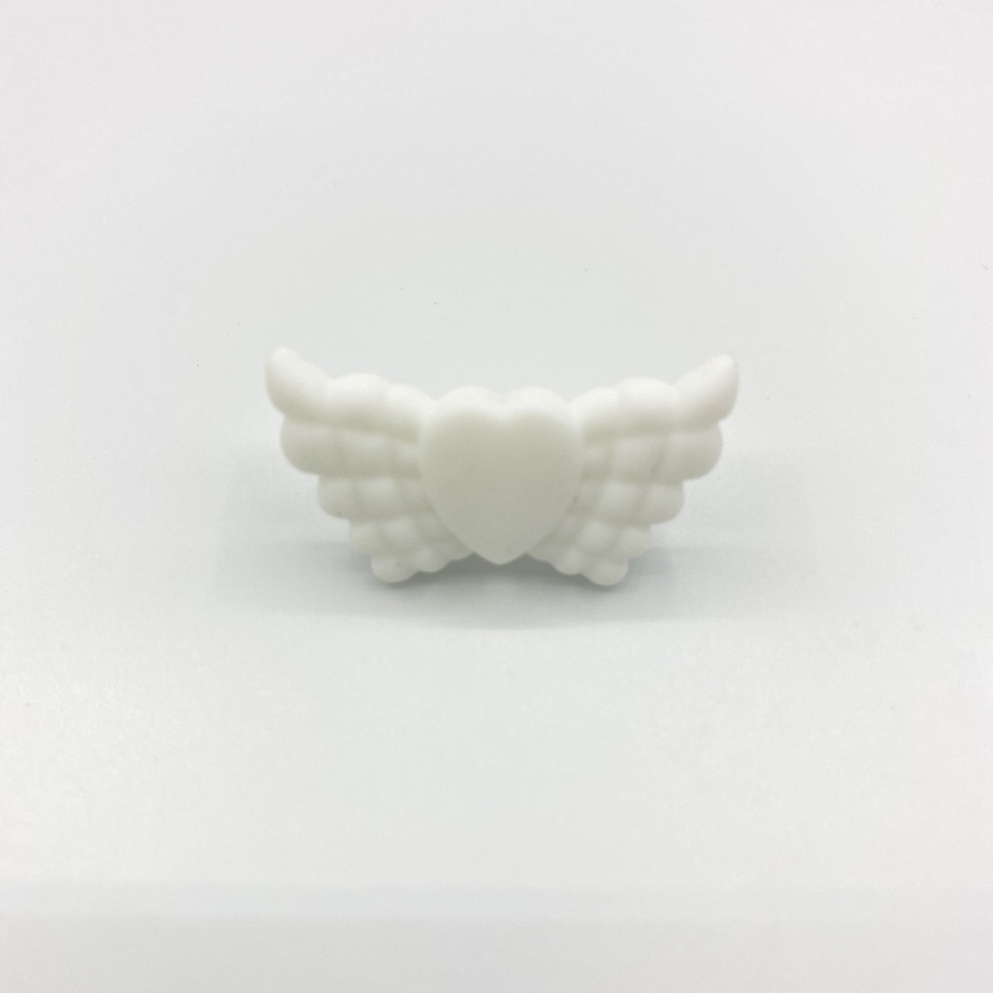 Wing Silicone Beads Multi Colors 20pcs