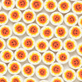 Flat Clay Beads 10mm Smiley Sun Pattern Polymer 100pcs