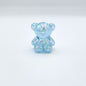 Crackle Bear Acrylic Beads 31mm Glossy Textured Pastel 5pcs 8