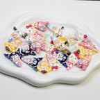 Ice Cream Character Resin Beads Glossy Pastel Colors 20pcs 3