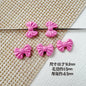 Round Bow Metal Beads 16mm 12mm Baking Painted 20pcs 19