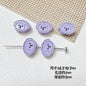 Puppy Butterfly Metal Beads 14mm 12mm Glossy Baked Finish 10pcs 9