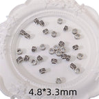 Alloy Ring Spacer Beads 4mm Vintage Patterned Tibetan 100pcs 3