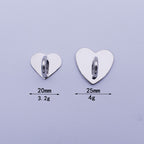 Metal Phone Ring Holder Stand Adhesive Heart Square Bear Shapes 3