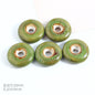 Ceramic Round Spacer Beads 20mm Antique Fambe Glaze 20pcs 9