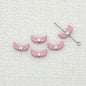Angel Wing Metal Beads 14mm Painted Colorful Alloy 10pcs 15