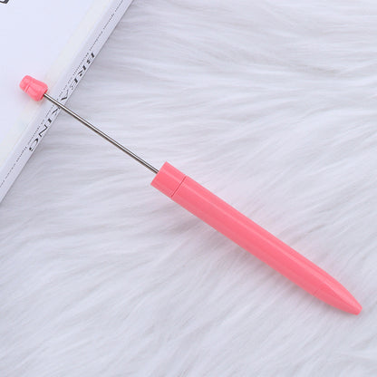 Beadable Ballpoint Pen Long Refillable Printable Personalized Stickers 24