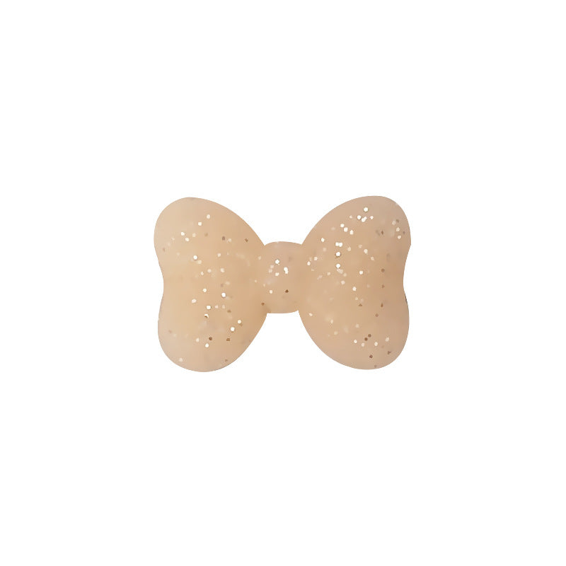 Silicone Focal Beads Cross Matte Speckled Glow in the Dark 20pcs 11