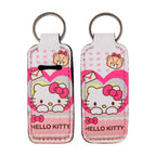 Neoprene Chapstick Holder Keychain Sanri Pattern Kawaii Animal 3pcs 5