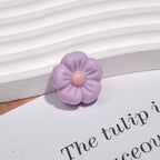 Colorful 3D Cherry Blossom Acrylic Beads 19mm Flower 20pcs 6