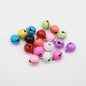 Painted Iron Jingle Bells 14mm Colorful Craft Keychain Accessories 100pcs 25