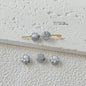 Cat Paw Metal Beads 11mm Glossy Enamel Painted Alloy 10pcs 9