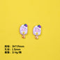 Playful Fruit Popsicle Resin Beads Glossy Pastel Colors 10pcs 10