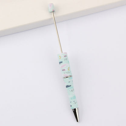 Beadable Pen Printed Pattern Plastic Light Weight