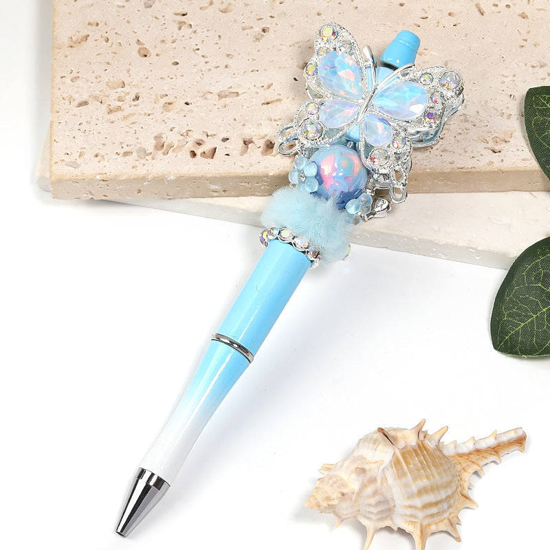 Plating Love Word Acrylic Beads 17mm Dual Color 50pcs 2