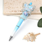 Plating Love Word Acrylic Beads 17mm Dual Color 50pcs 2