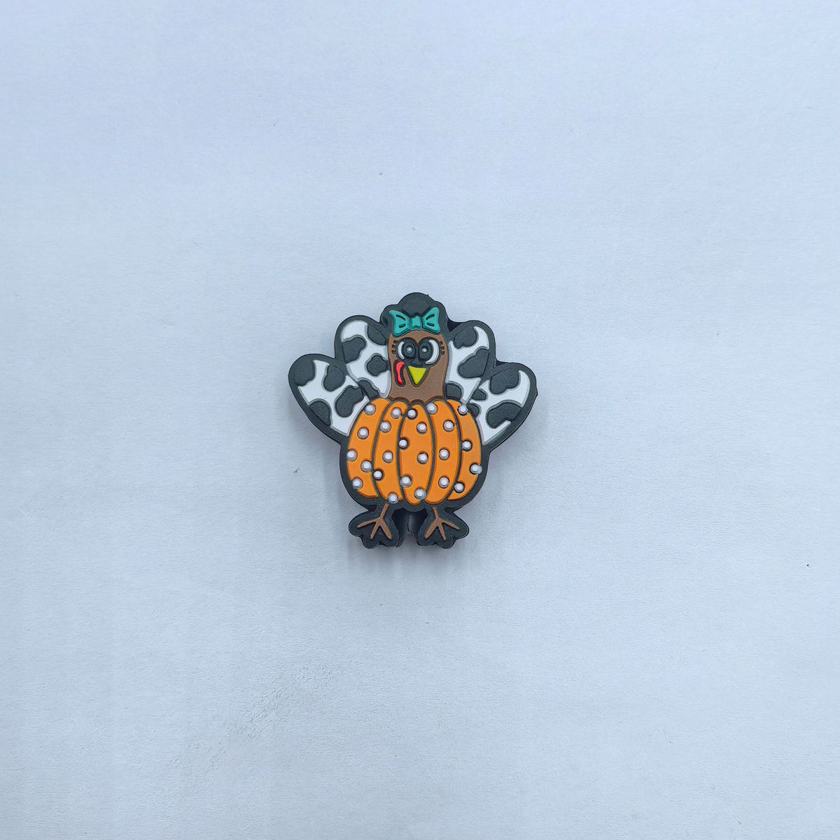 Silicone Focal Beads Halloween Pumpkin Series 20pcs 4