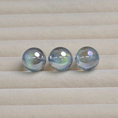 Iridescent Dream Catcher Resin Beads 16mm Round 10pcs 13