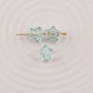 Frosted Small Star Acrylic Beads 11mm Transparent Jelly Color 50pcs 5