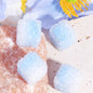 Gradient Acrylic Square Beads 16mm Granulated Sugar Texture 5pcs 9