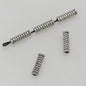 Tube Metal Beads 14mm Tibetan Silver Tone Cabled Pattern 1pc 3