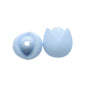 Lotus Silicone Beads Pastel Colors Soft Matte Finish 10pcs