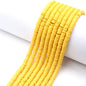 Flat Clay Beads 6mm Solid Color Polymer Spacer Beads 10strands 19