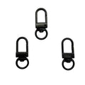Colorful Zinc Alloy Keychain Hooks 33mm Baking Painted 50pcs 7