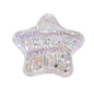 Glitter Wrinkle Star Acrylic Beads 19mm Colorful Mixed 20pcs 7