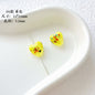 Lampwork Glass Beads Heart 12mm Handmade Confetti Pattern 10pcs 5