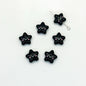 Star Metal Beads 13mm Glossy Painted Smiley Face 10pcs 19