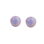 Glow Fig Acrylic Beads 16mm Cream Color Pastel Iridescent 10pcs 5