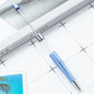 Beadable Ballpoint Pen Hollow Tube Transparent Colorful 18cm 16