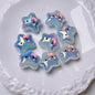 Luminous Hello KT Star Acrylic Beads 20mm Assorted Colors 10pcs 10