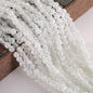 Electroplated Crackle Glass Beads 8mm Vibrant Mixed Colors 10 Strands 8