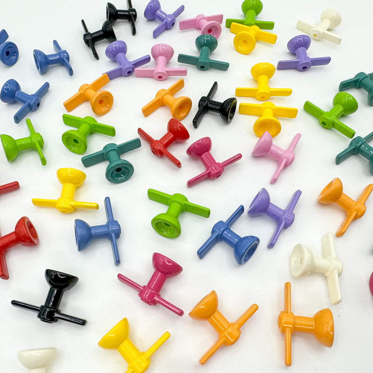 Painted Bamboo Dragonfly Acrylic Beads 16mm x 26mm Glossy 10pcs 6