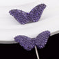 Polymer Clay Wing Rhinestone Beads 37mm Full Rhinestone Pave 6pcs 14