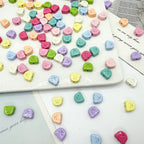 Teddy Bear Metal Beads 10mm Glossy Painted Alloy 10pcs 3
