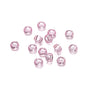 Clear Pony Beads 9mm Large Hole Translucent Plastic 300pcs 12