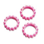 UV Scratch Resistant Balsam Pear Ring Bead Frame Acrylic 10pcs 15