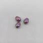 Plating Colorful Imitation Pearl Acrylic Beads 8mm 100pcs 7