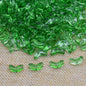 Gradient Tulip Petals Leaves Glass Beads Petal 9mm Leaf 14mm 100pcs 17