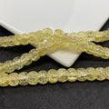Crackle Flat Circular Glass Beads 6mm 8mm Pastel Mixed Colors 60pcs 6