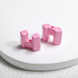 Square Acrylic Beads 14mm Building Block Part Mixed Colors 30pcs 13