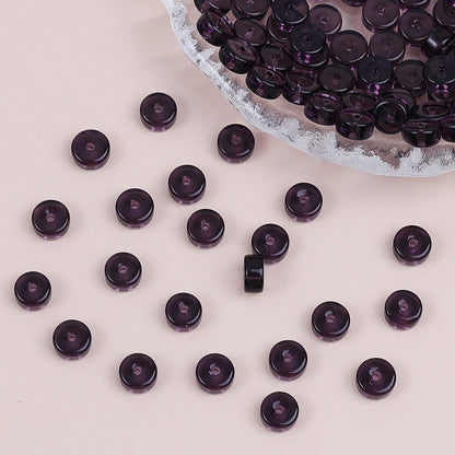 Glass Cylindrical Spacer Beads 6mm Mini 100pcs 16