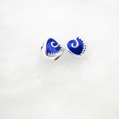 Heart Enamel CCB Plastic Acrylic Beads 12mm Colorful Mixed 50pcs 13