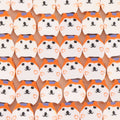 Animal Flat Clay Beads 9mm Cheerful Puppy Pattern Polymer 100pcs 6