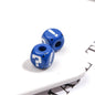Painted Square Acrylic Beads 11mm Large Hole Question Mark 50pcs 10