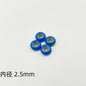 Brass Spacer Beads 10mm Colorful Enamel Large Hole 20pcs 9
